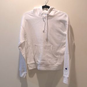 Champion white hoodie